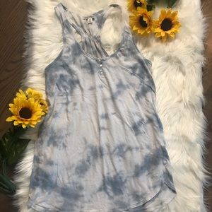 American Eagle tie dye tank